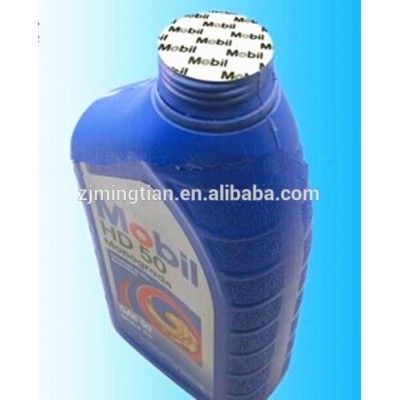 PE aluminum foil paper seal liner for engine oil packing