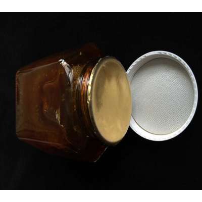 Golden security aluminum foil induction seal cap liner for honey glass bottles